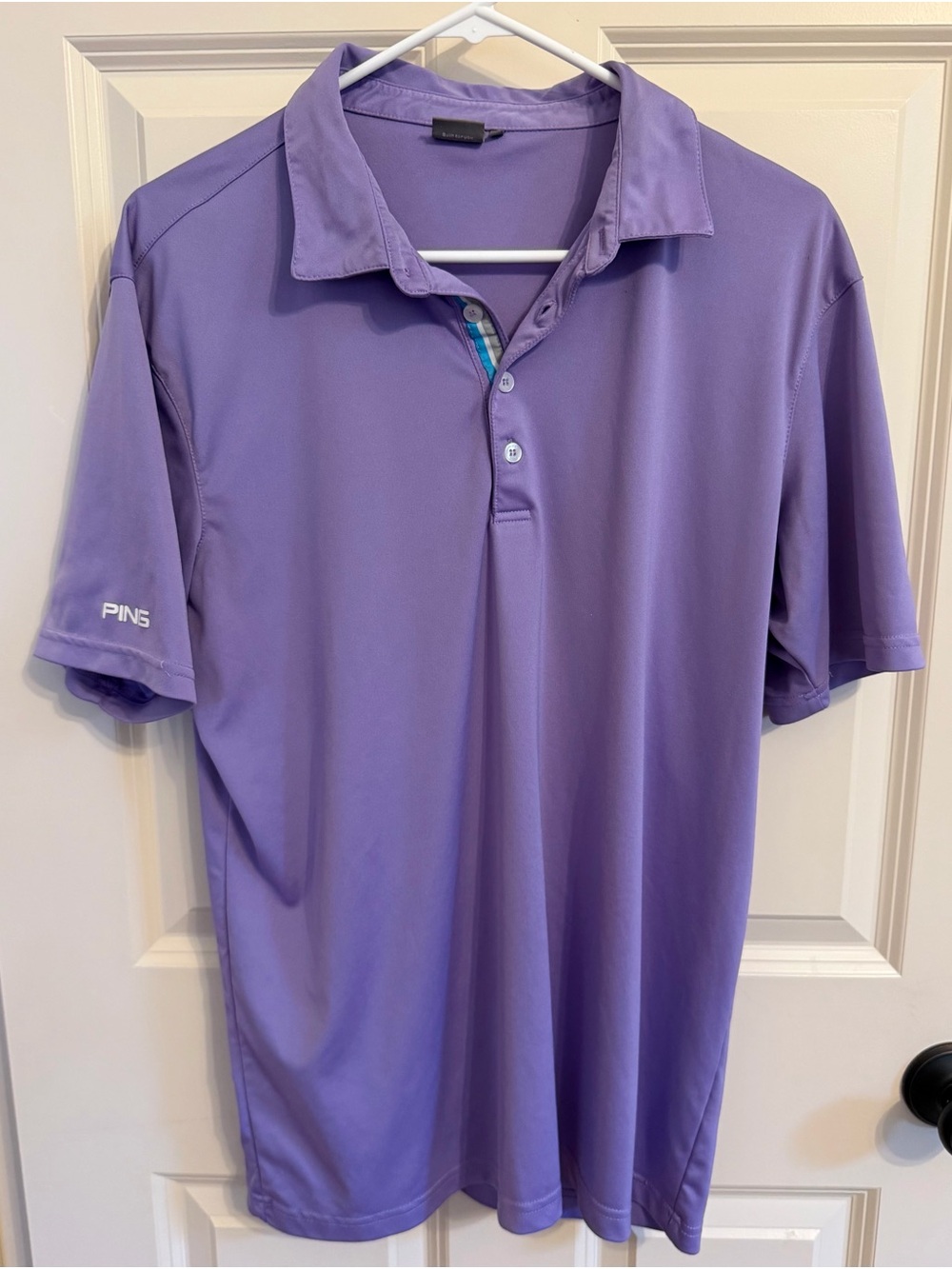 Ping Men’s Lavender Performance Polo
